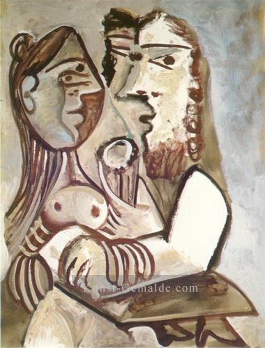 Homme et femme 1971 Kubismus Ölgemälde